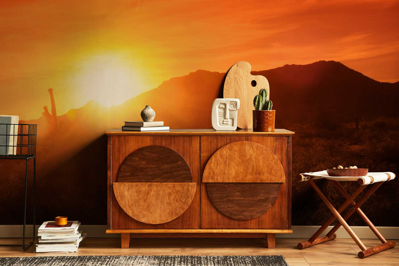 Sunset in Central Arizona Wall Mural-Wall Mural-Eazywallz