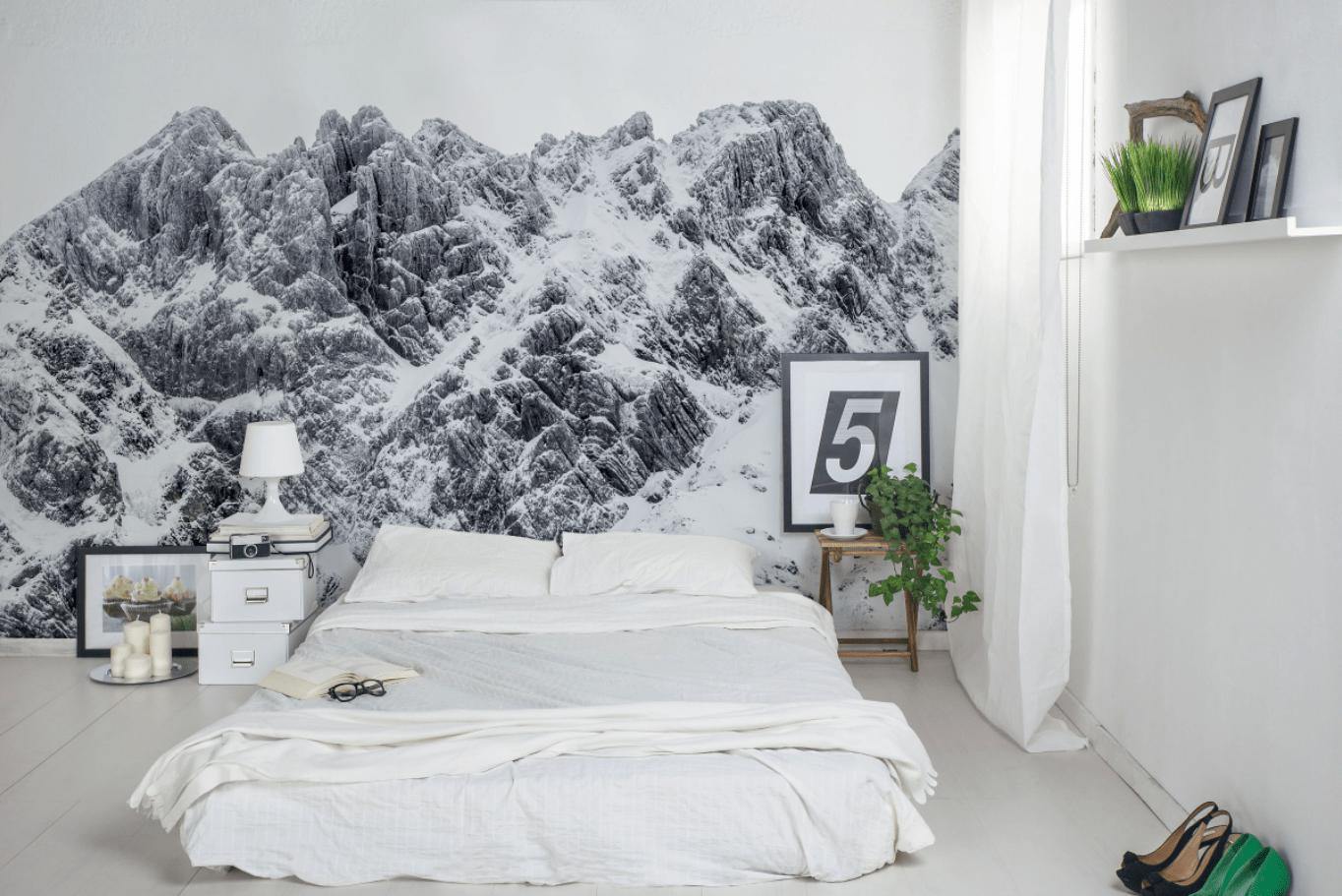 Swiss Mountains Wall Mural-Wall Mural-Eazywallz