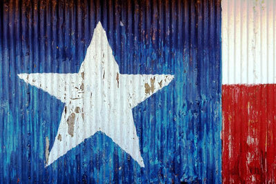 Texas Painted Barn Wall Mural-Wall Mural-Eazywallz