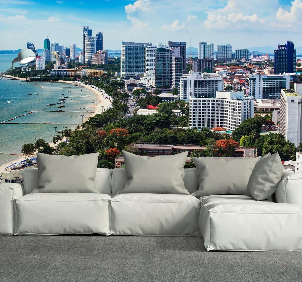 Thailand Beach Skyline Wall Mural-Wall Mural-Eazywallz