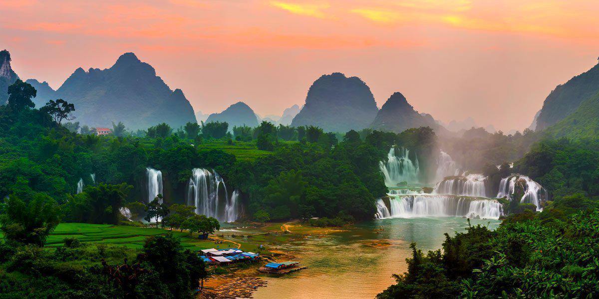 Thailand Waterfalls Wall Mural-Wall Mural-Eazywallz