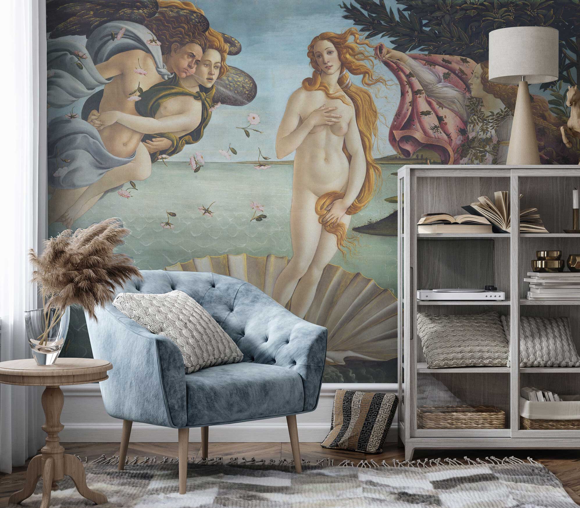 The Birth of Venus Wall Mural-Wall Mural-Eazywallz