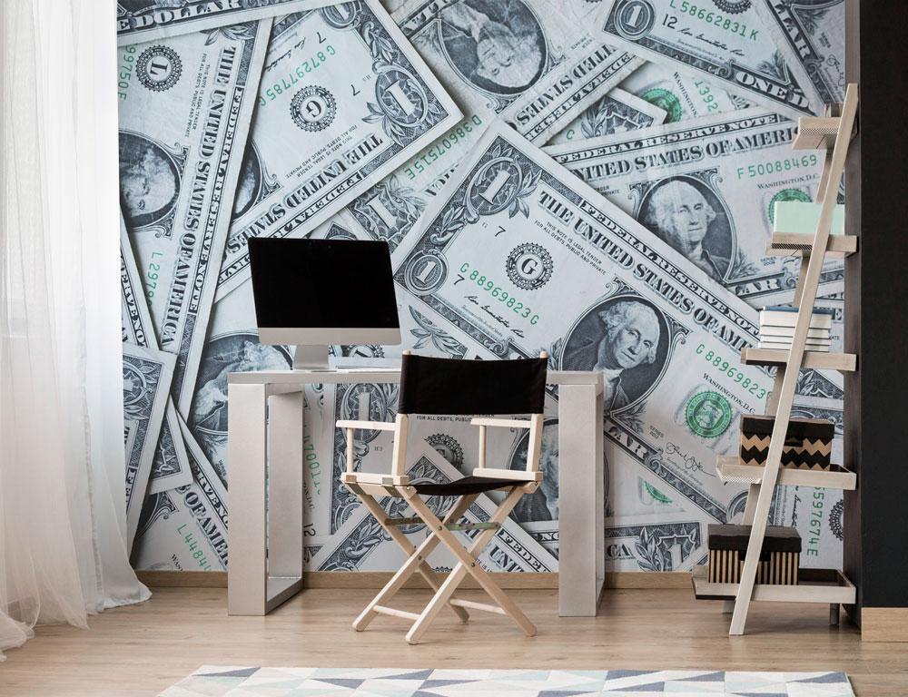 The Money Wall Mural-Wall Mural-Eazywallz