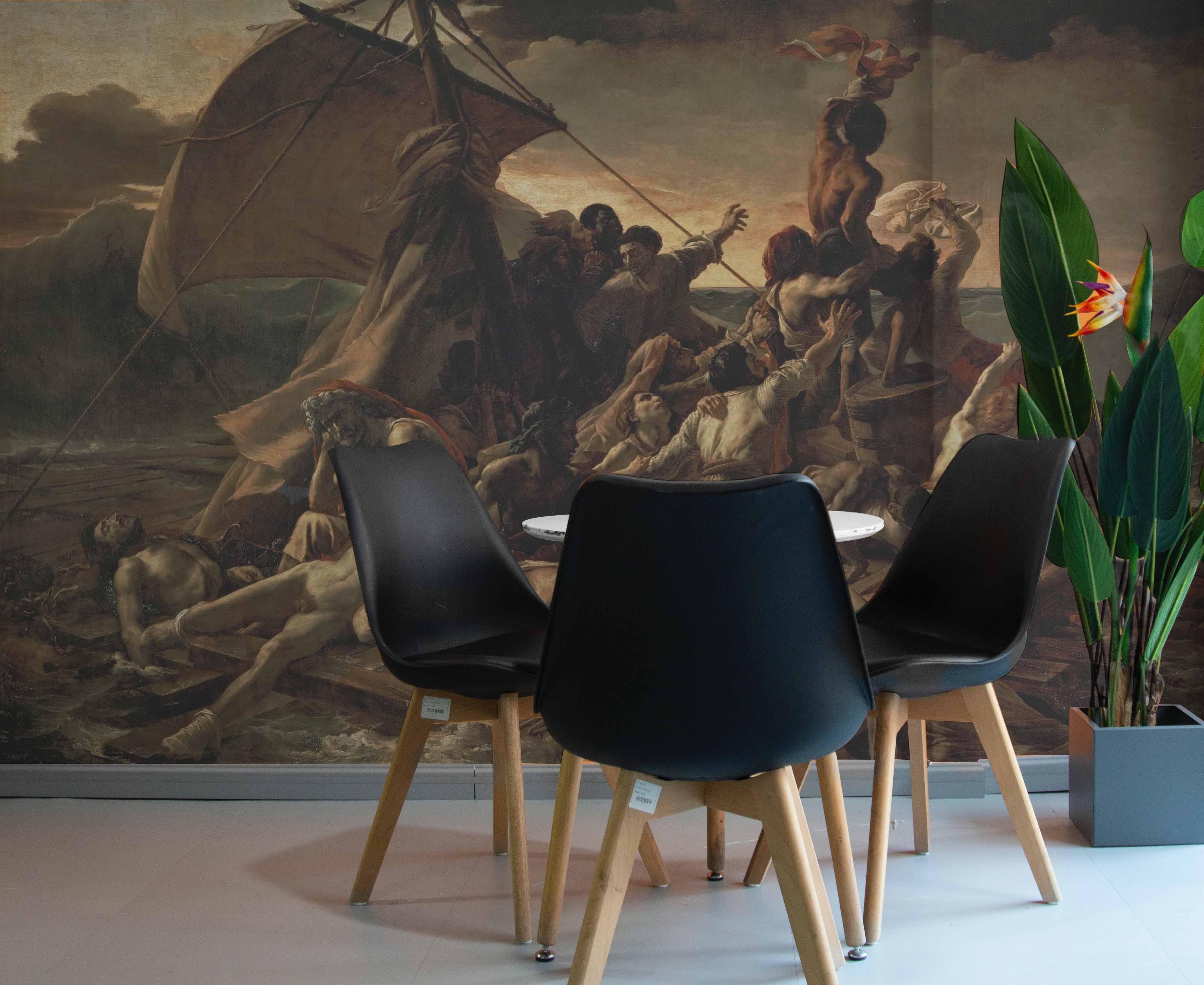 The Raft of the Medusa Wall Mural-Wall Mural-Eazywallz