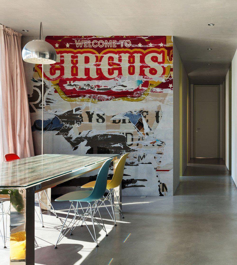Torn Circus Posters Wall Mural-Wall Mural-Eazywallz