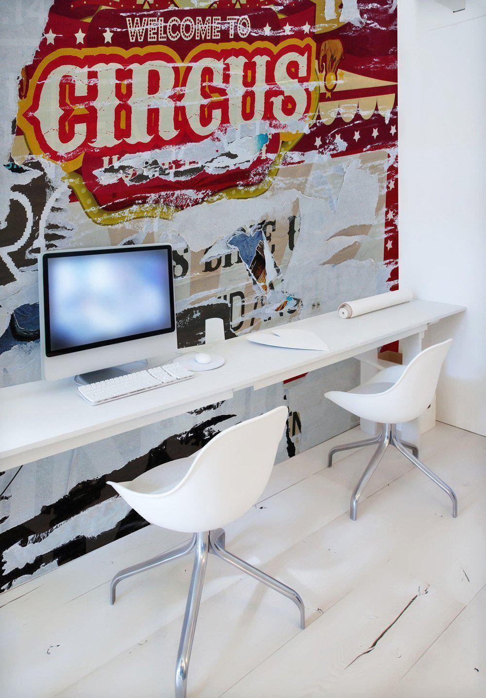 Torn Circus Posters Wall Mural-Wall Mural-Eazywallz