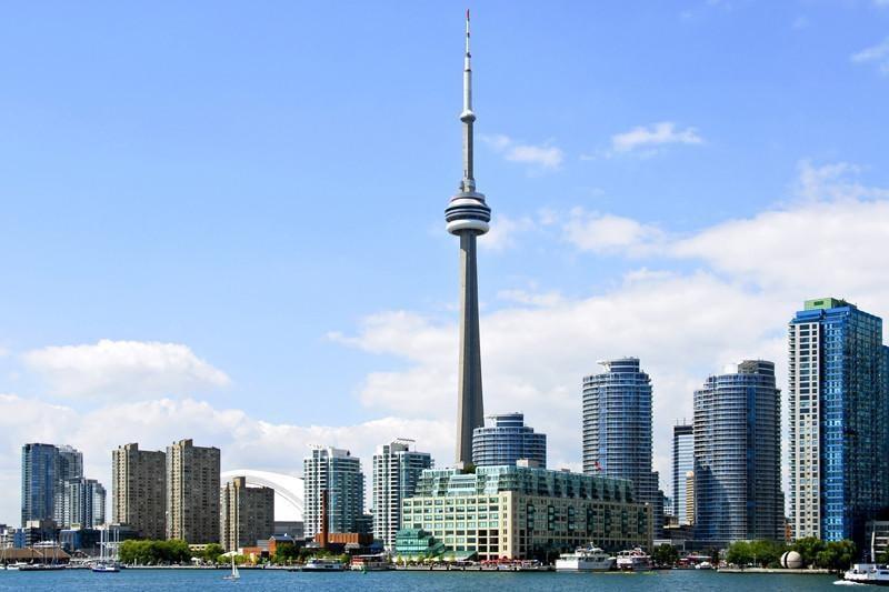 Toronto Harbor Skyline Wall Mural-Wall Mural-Eazywallz