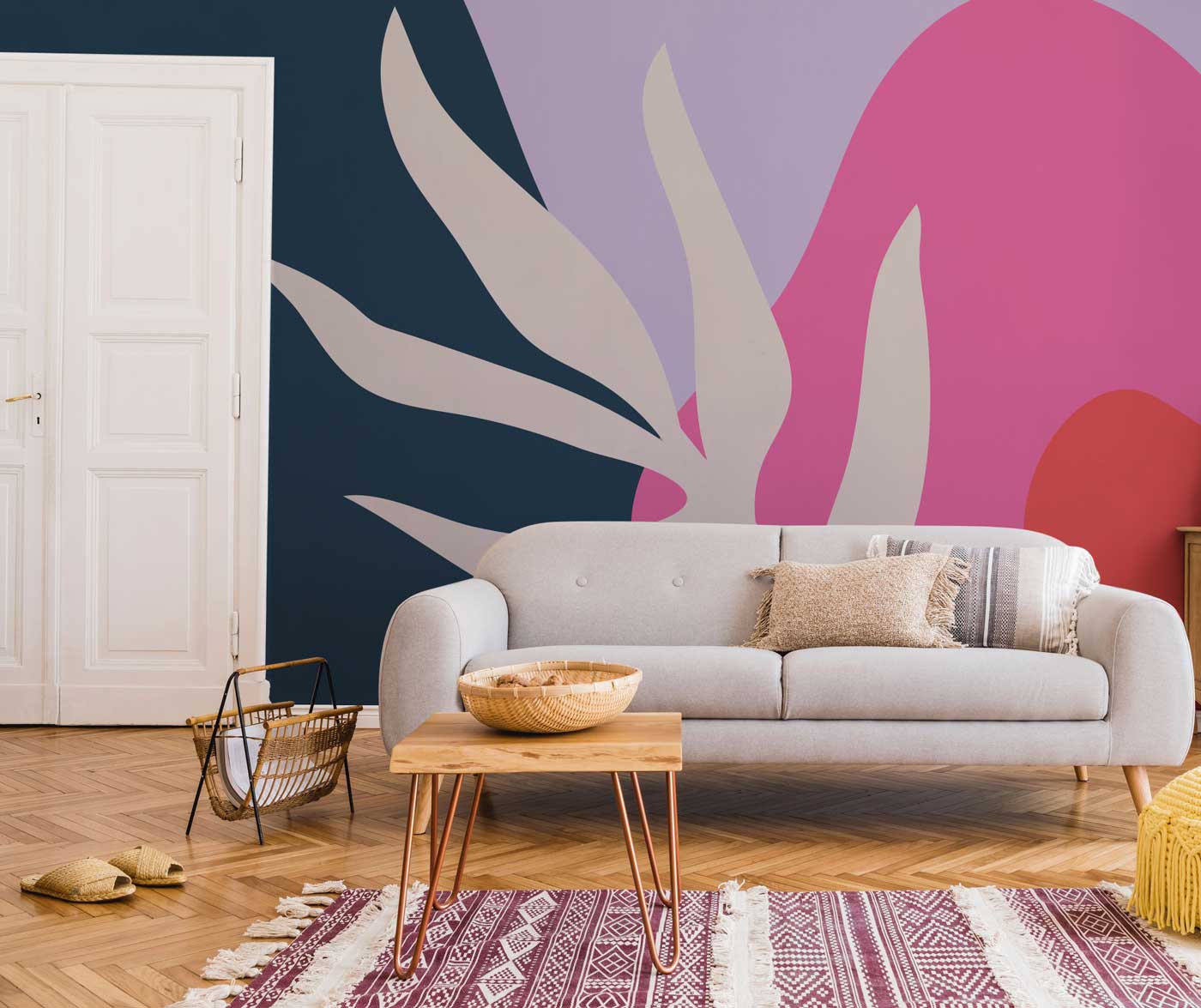 Tropical Memphis Abstract Wall Mural-Wall Mural-Eazywallz