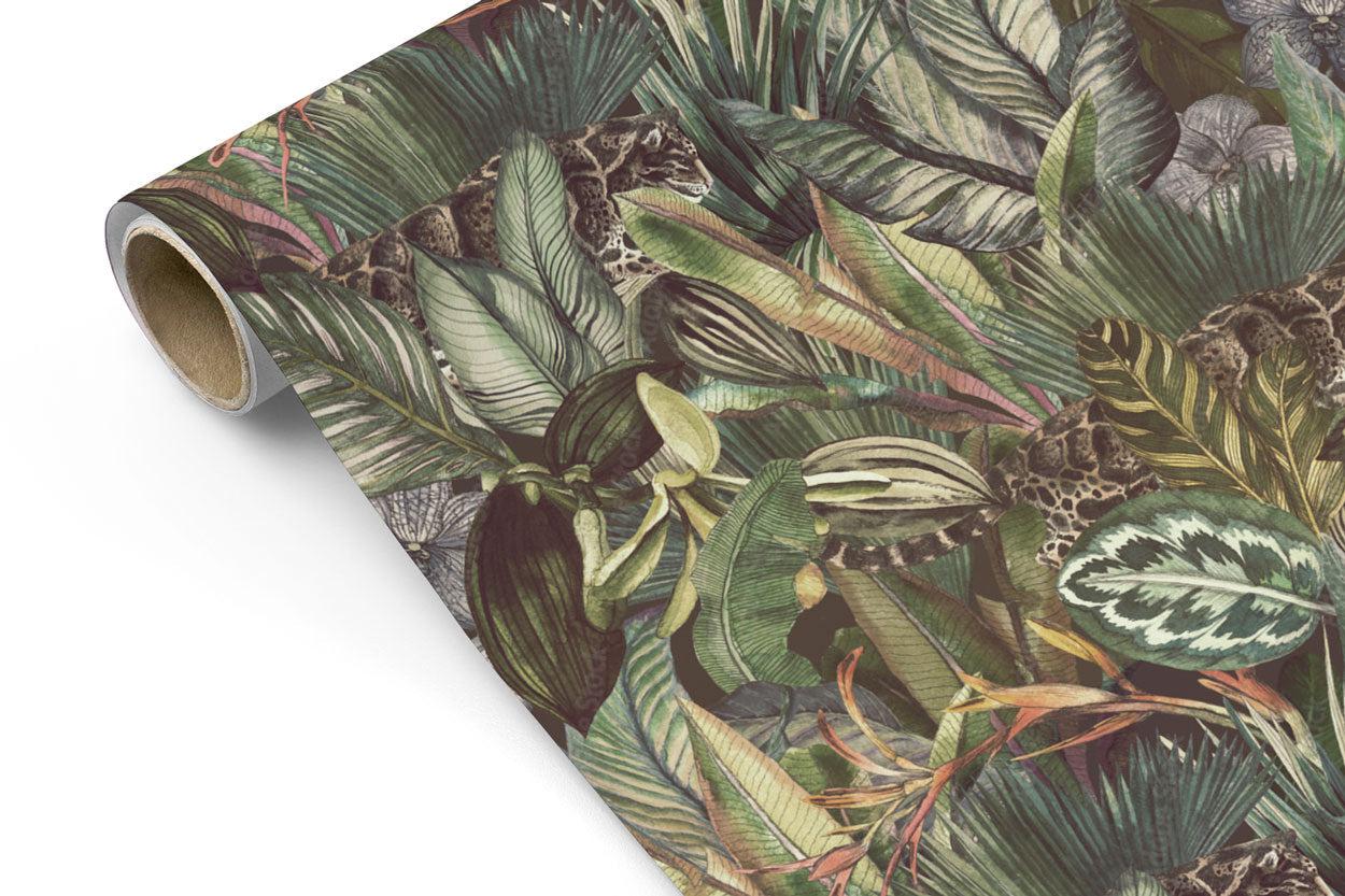 Tropical Oasis Wallpaper #463-Repeat Pattern Wallpaper-Eazywallz