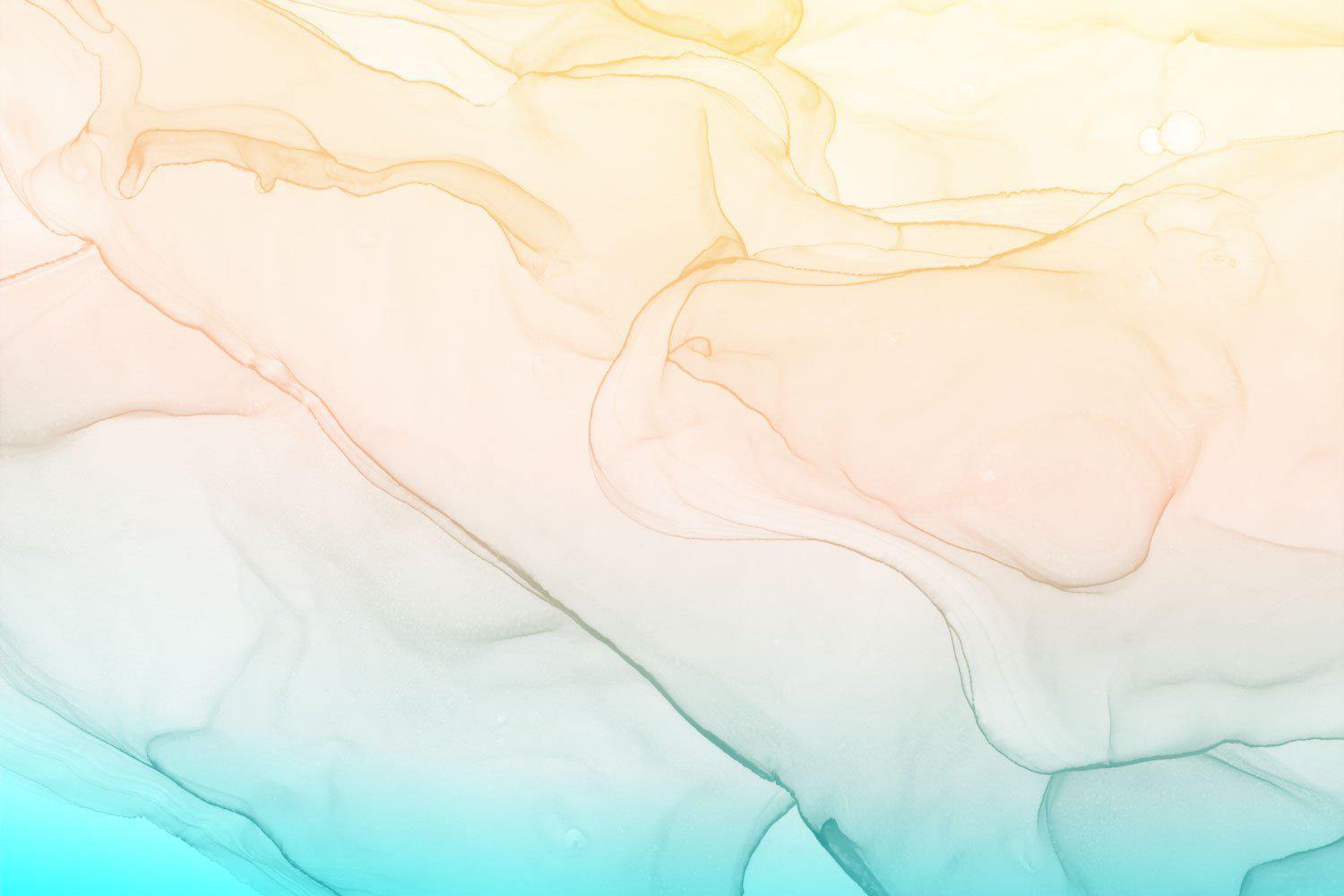 Tropical Ocean Ink Utopia Wall Mural-Wall Mural-Eazywallz