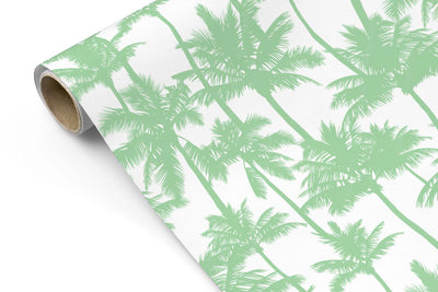 Tropical Palms Wallpaper #466-Repeat Pattern Wallpaper-Eazywallz