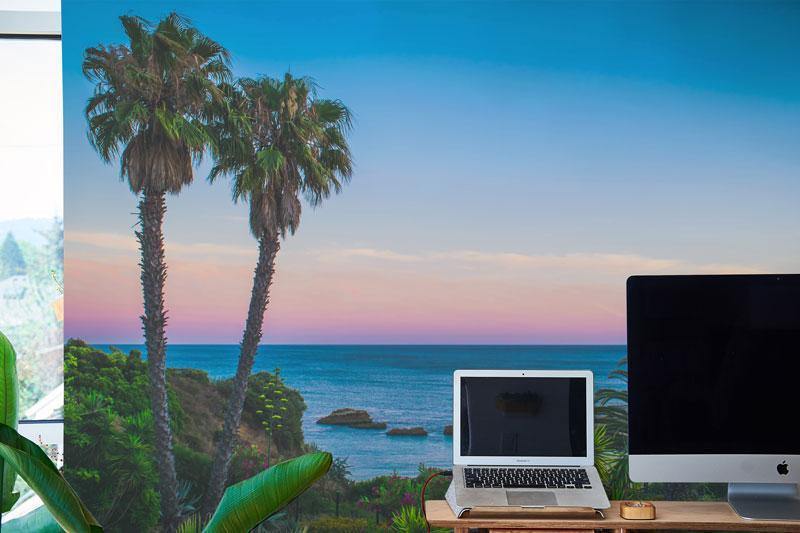 Tropical Vacation Wall Mural-Wall Mural-Eazywallz