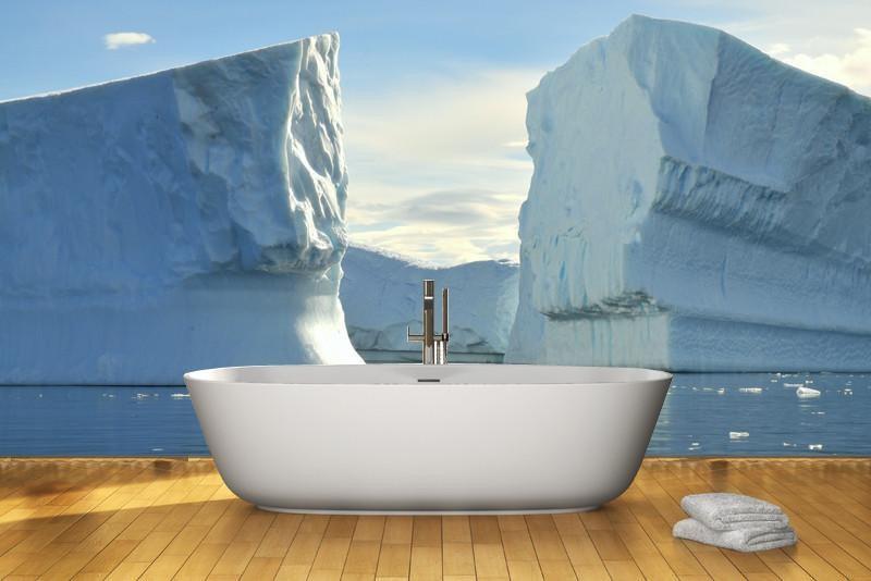 Two big icebergs Wall Mural-Wall Mural-Eazywallz