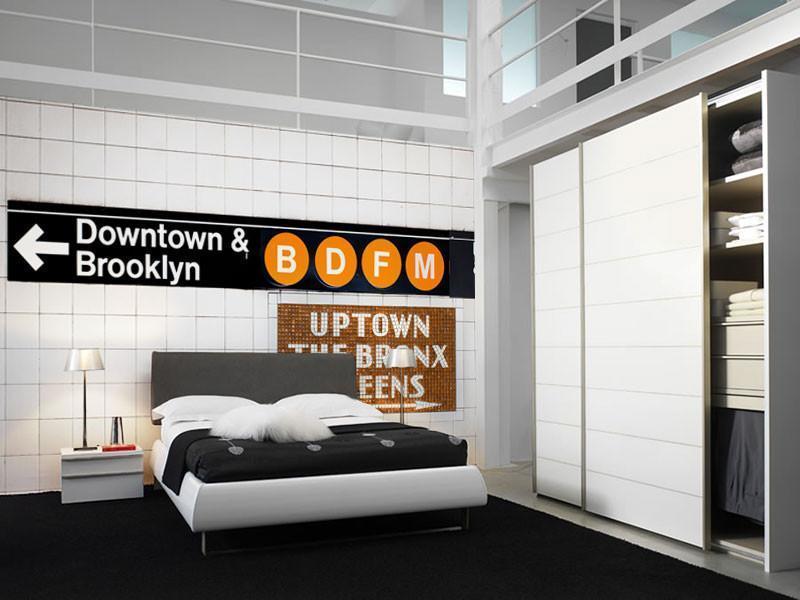 Uptown,Downtown Wall Mural-Wall Mural-Eazywallz