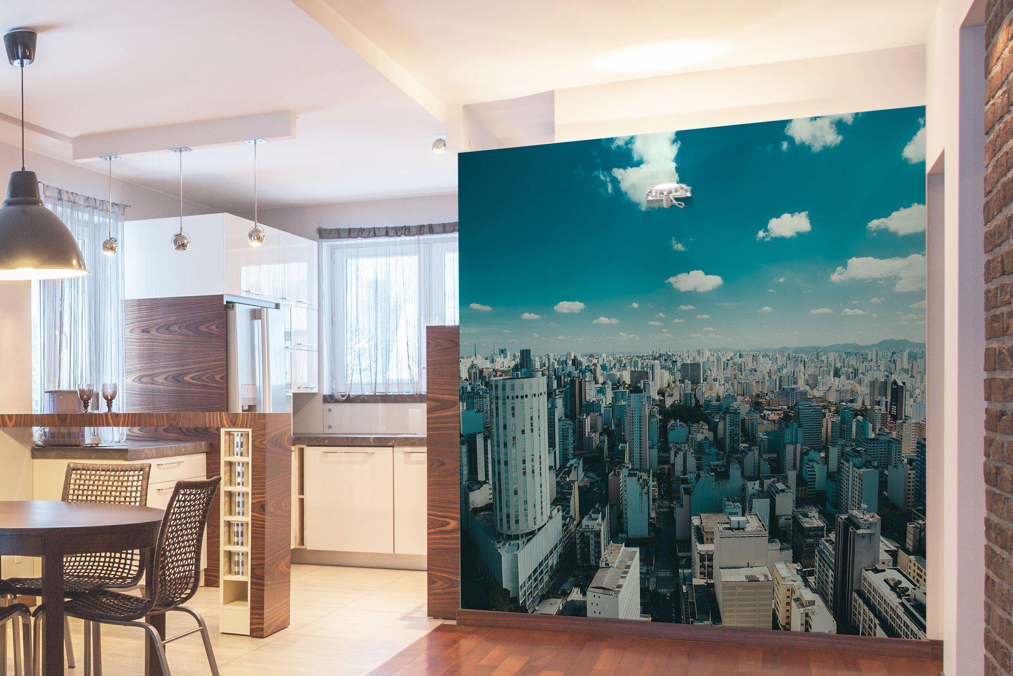 Urban Cityscape Wall Mural-Wall Mural-Eazywallz