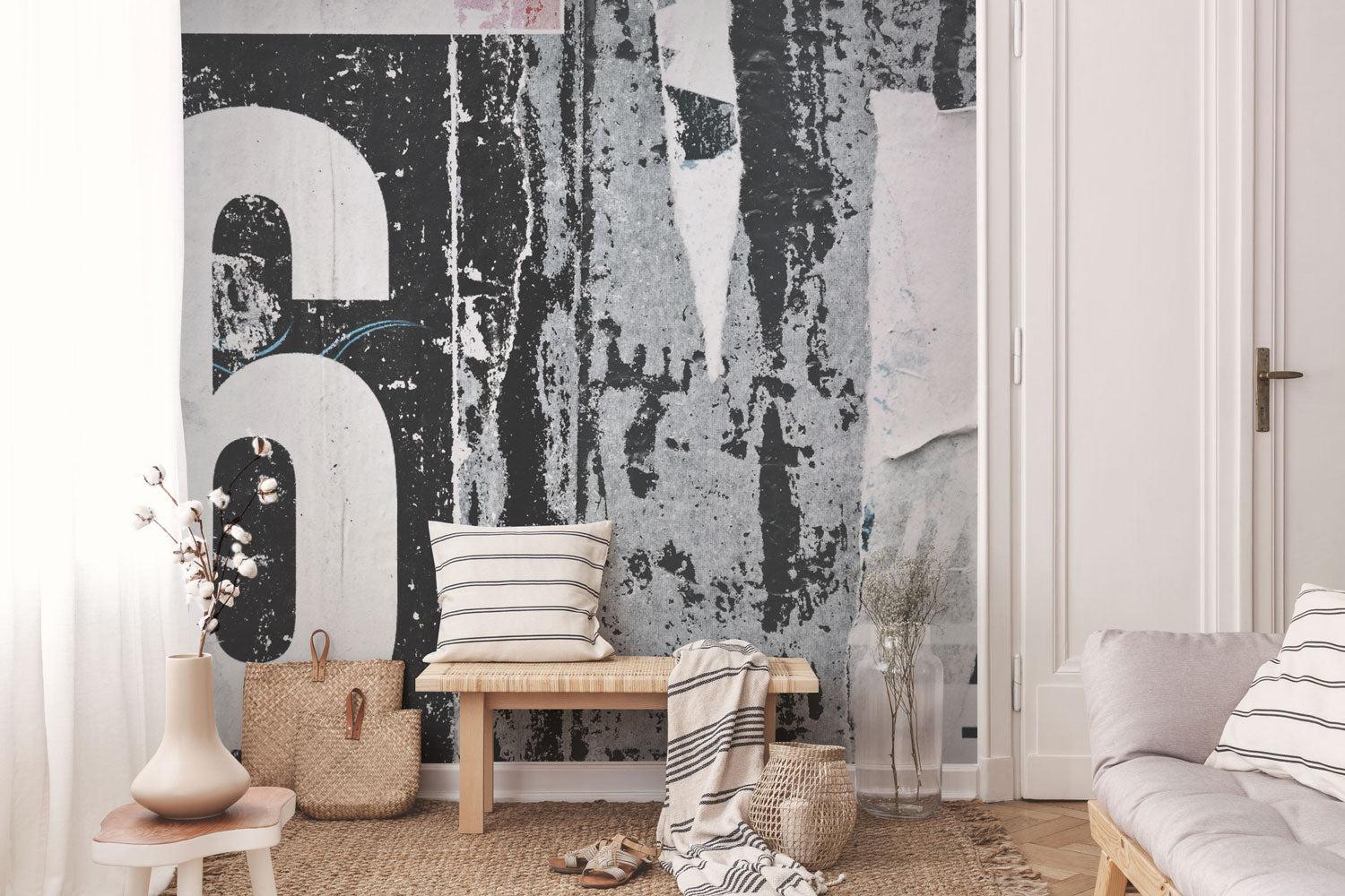 Urban Six Wall Mural-Wall Mural-Eazywallz