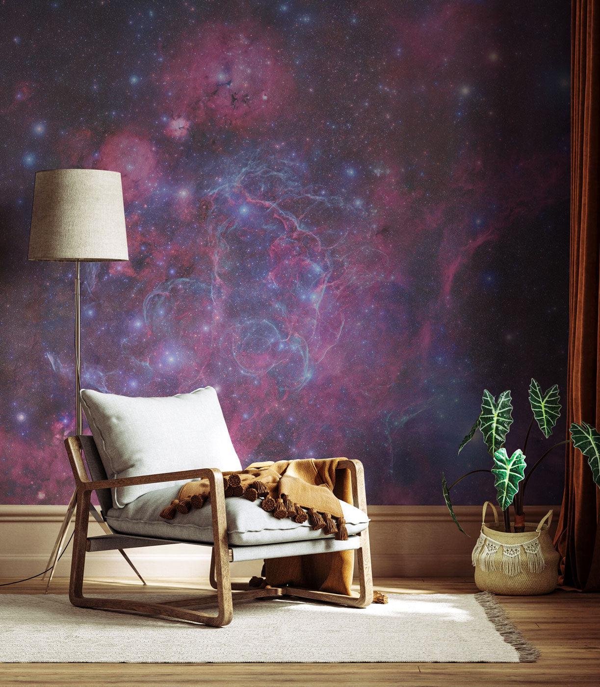 Vela Supernova Wall Mural-Wall Mural-Eazywallz