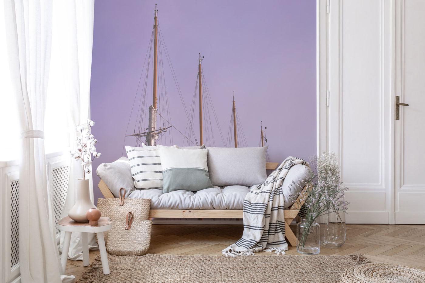 Vertical Sails Wall Mural-Wall Mural-Eazywallz