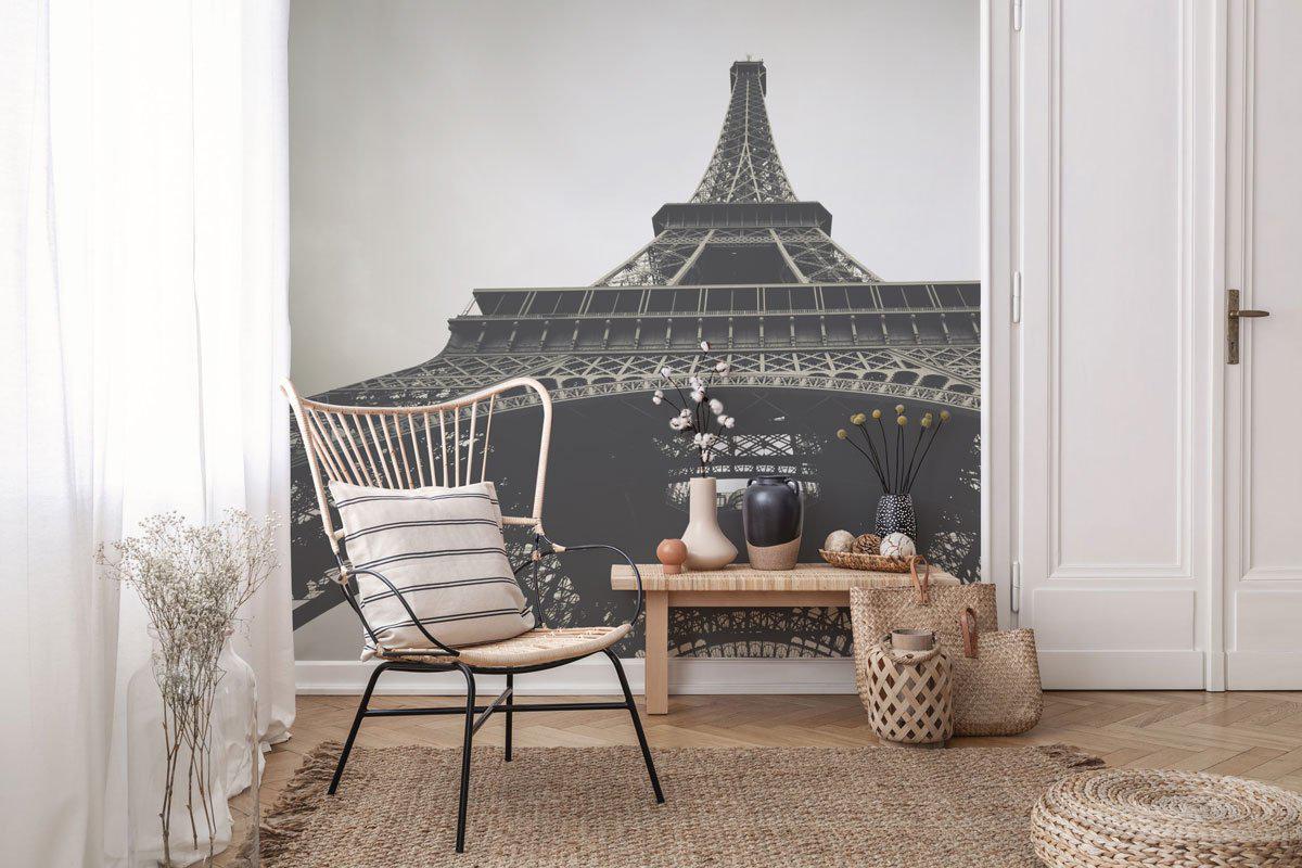 View of the Eiffel Tower, France Wall Mural-Wall Mural-Eazywallz