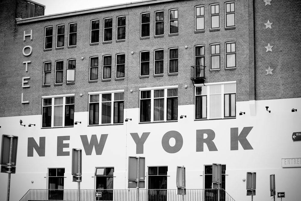 Vintage Hotel in NYC Wall Mural-Wall Mural-Eazywallz