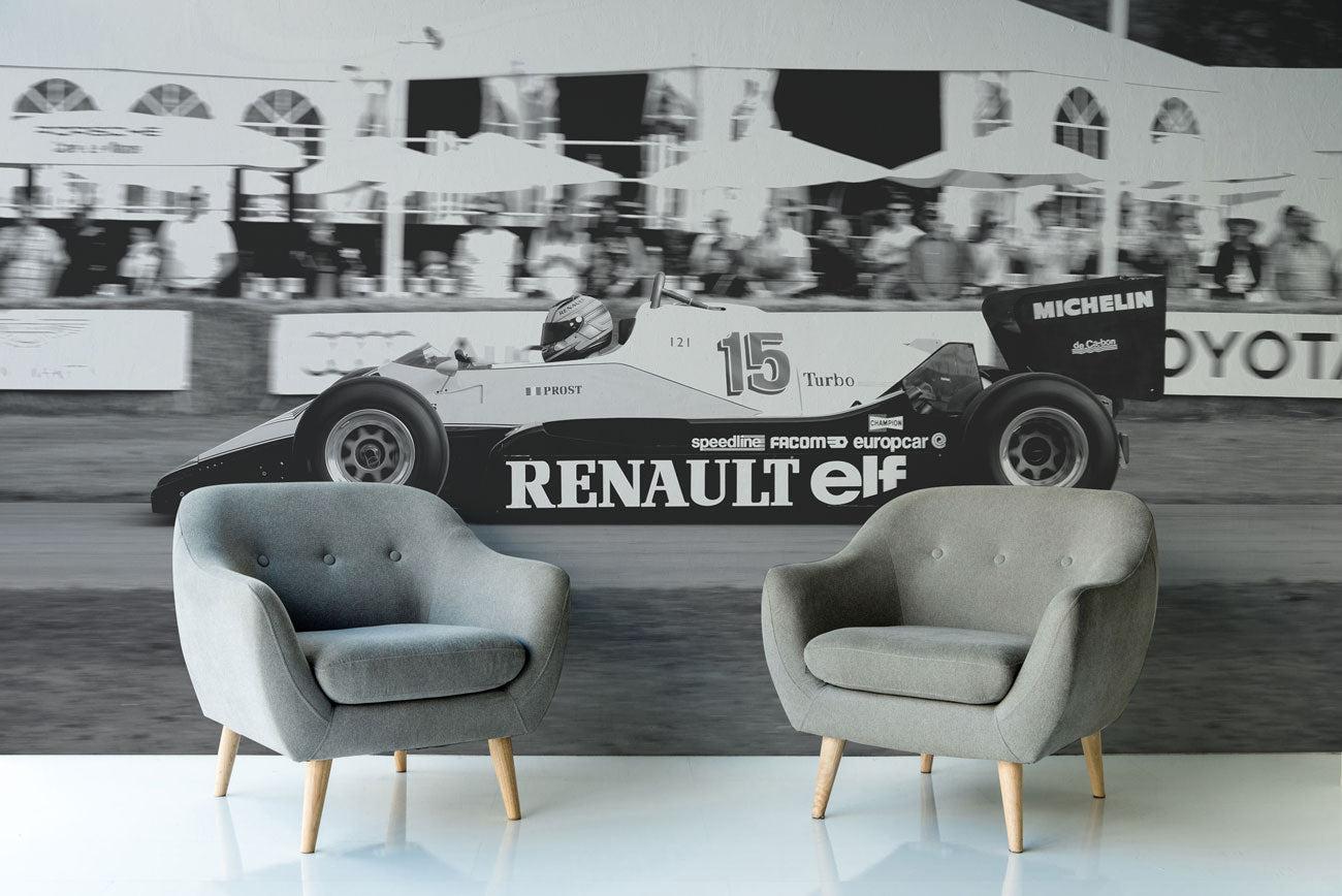Vintage Sports Car 2 Wall Mural-Wall Mural-Eazywallz