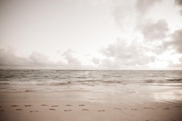 Vintage Tropical Beach Wall Mural-Wall Mural-Eazywallz