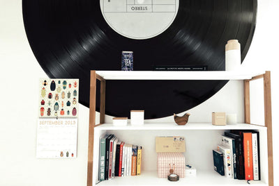 Vinyl Record Wall Mural-Wall Mural-Eazywallz