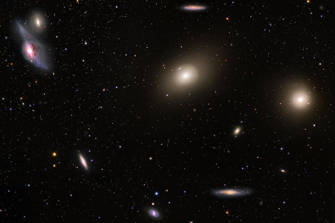 Virgo Cluster Wall Mural-Wall Mural-Eazywallz