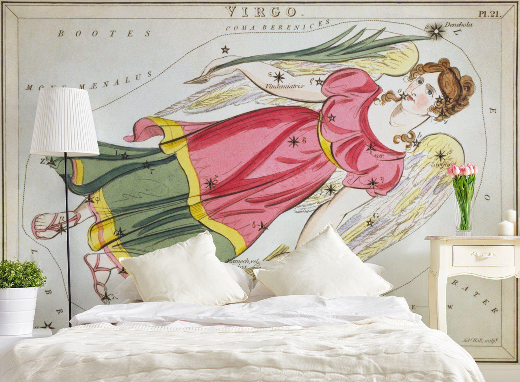 Virgo Wall Mural-Wall Mural-Eazywallz