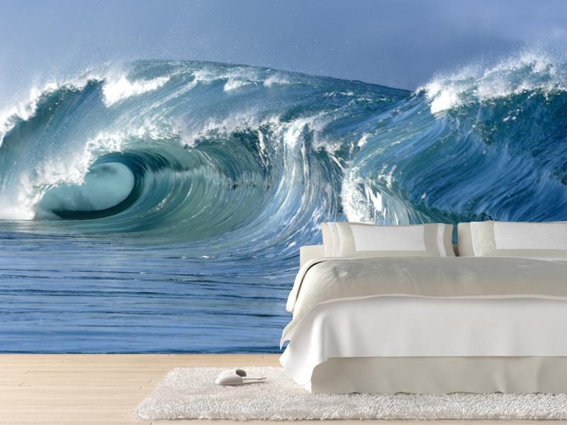 Wave Wall Mural-Wall Mural-Eazywallz