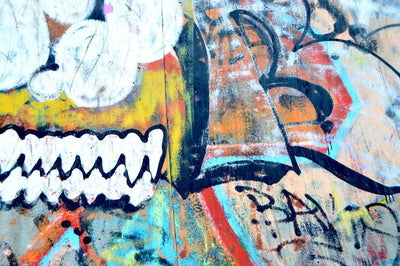 West Coast Graffiti Art Wall Mural-Wall Mural-Eazywallz