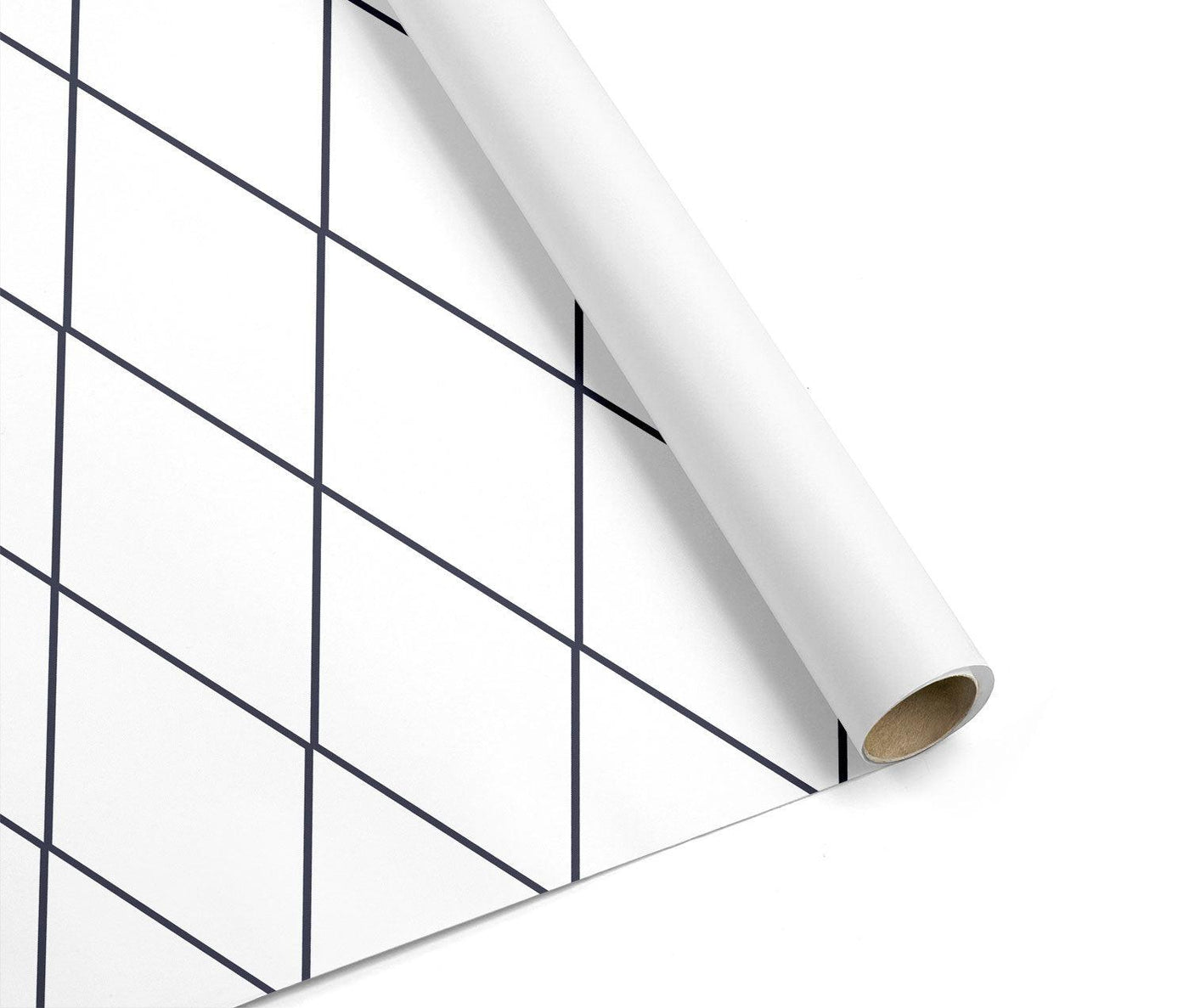 White Navy Diamond Wallpaper #520-Repeat Pattern Wallpaper-Eazywallz