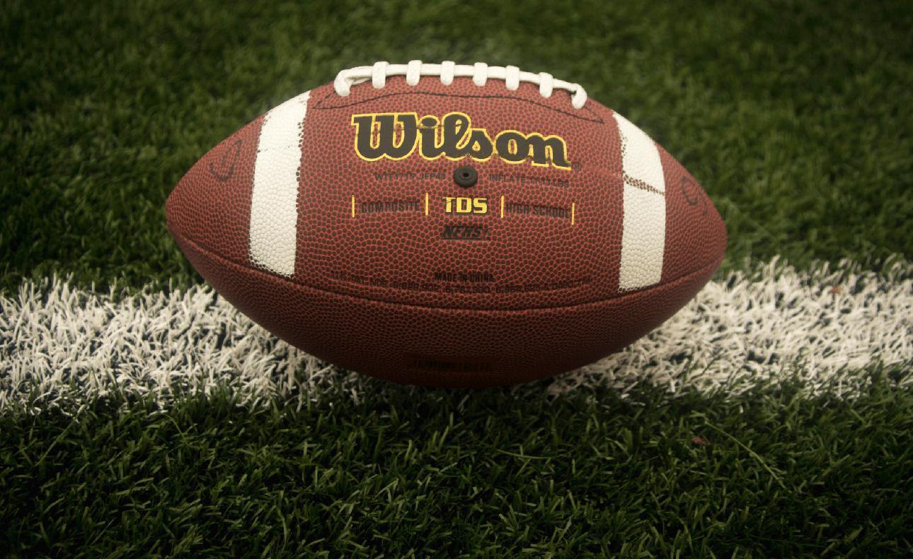 Wilson Football Close up Wall Mural-Wall Mural-Eazywallz