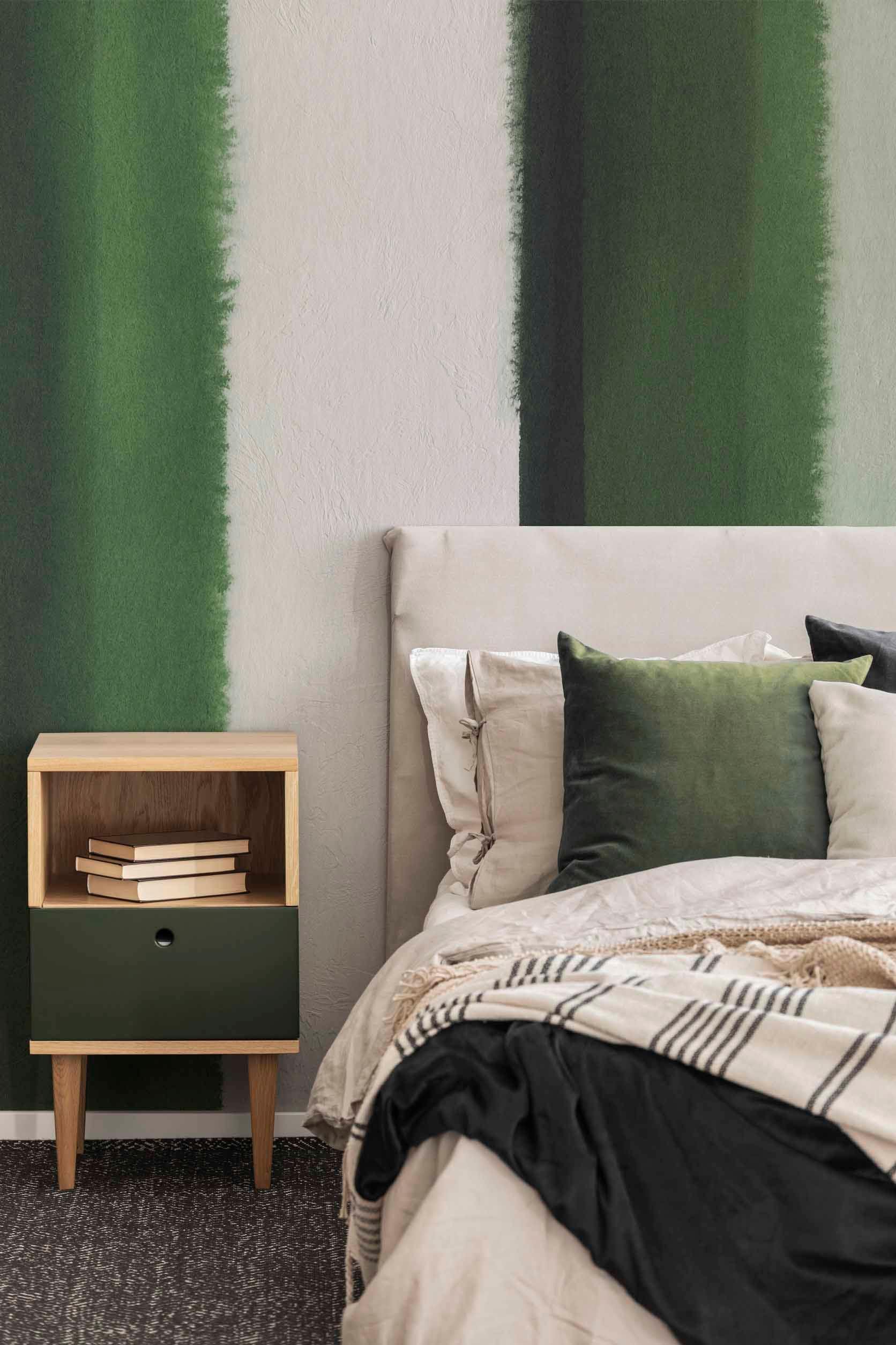 Wood Lands Color Block Wall Mural-Wall Mural-Eazywallz