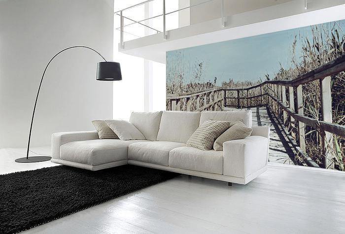 Wood Path in Field Wall Mural-Wall Mural-Eazywallz