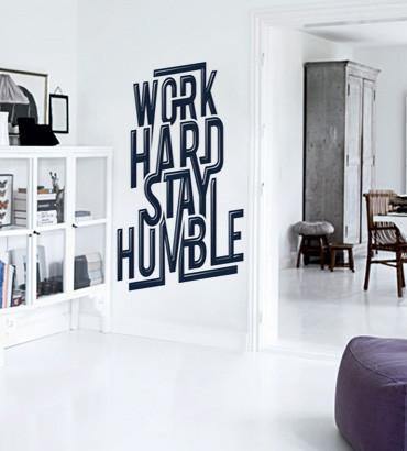 Work Hard Stay Humble Wall Mural-Wall Mural-Eazywallz