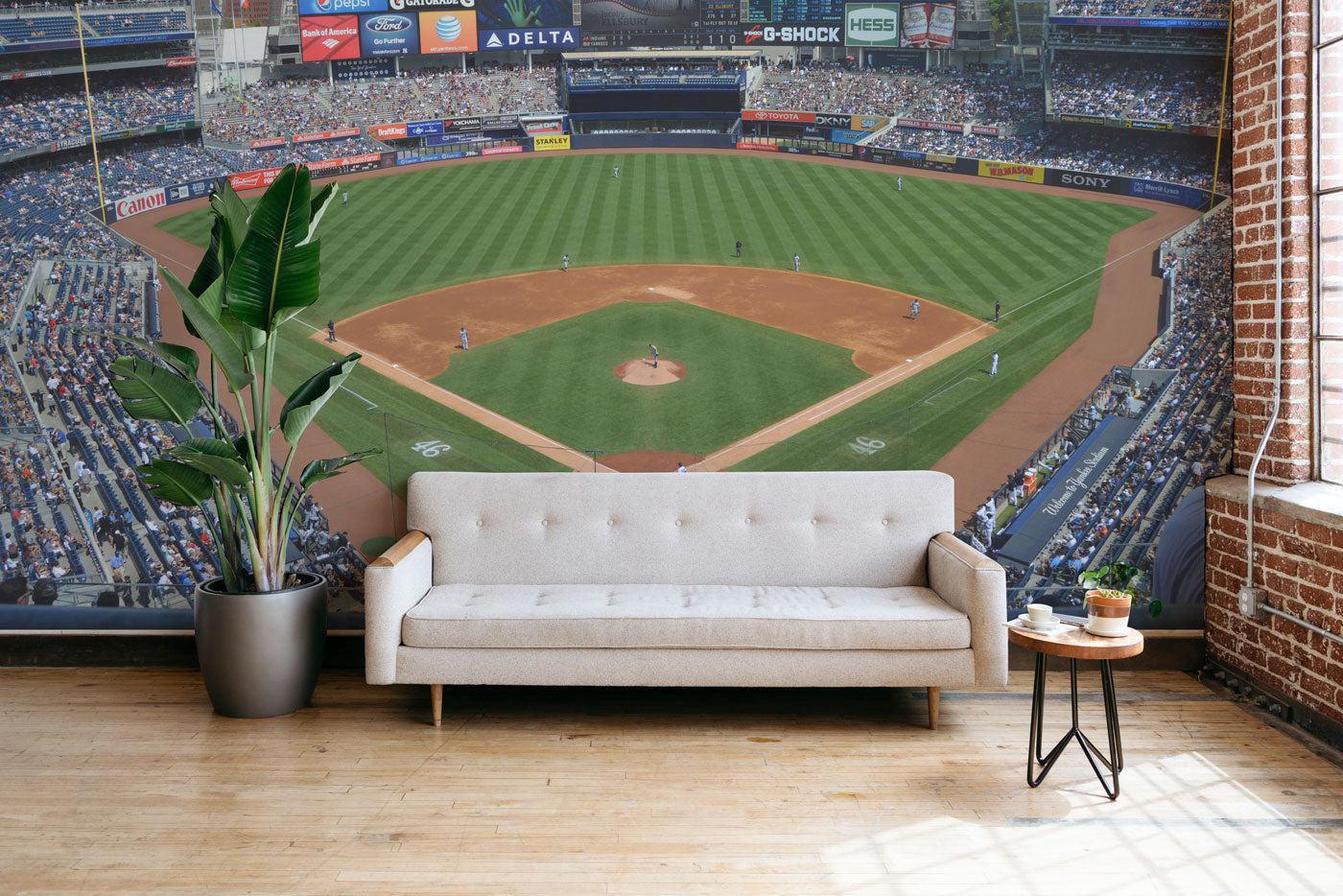 Yankee Baseball Stadium Wall Mural-Wall Mural-Eazywallz