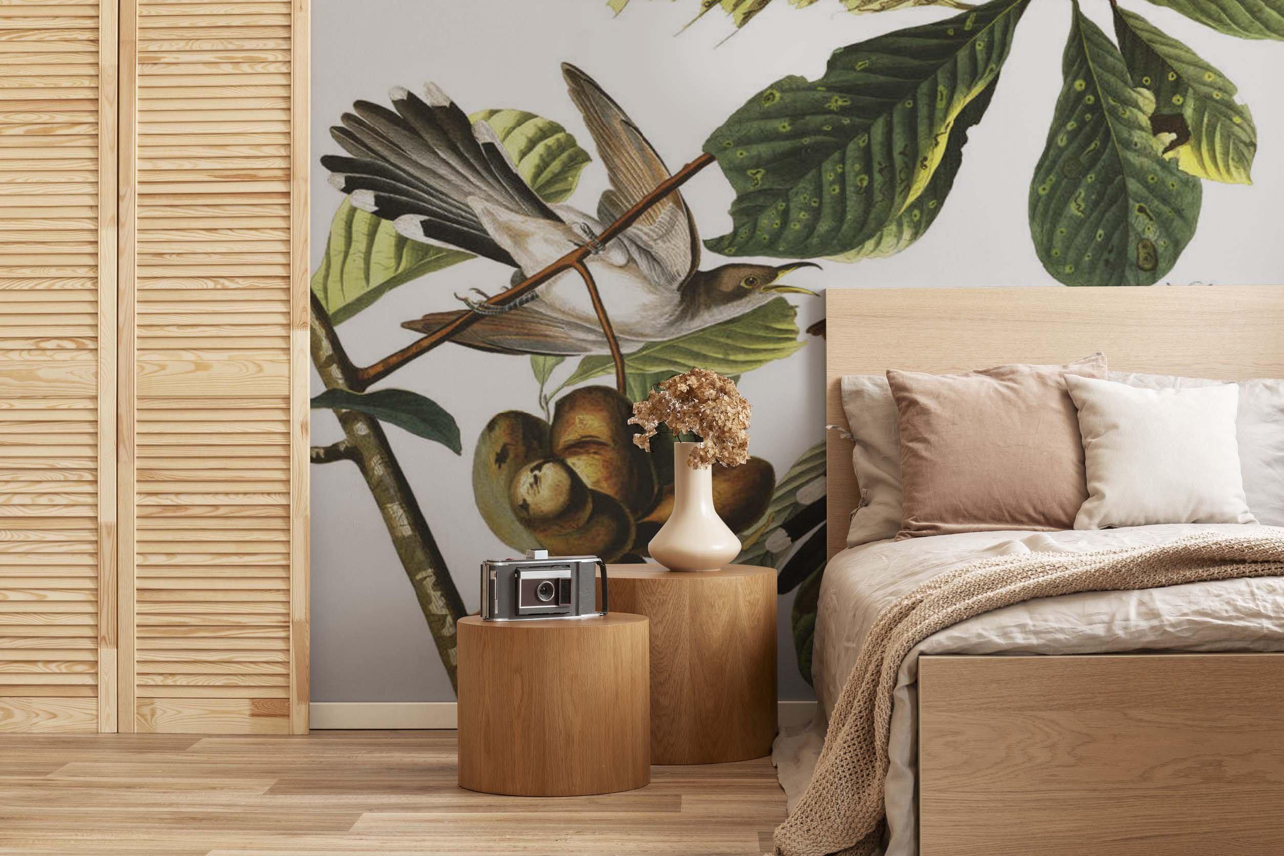 Yellow Billed Cuckoo Wall Mural-Wall Mural-Eazywallz