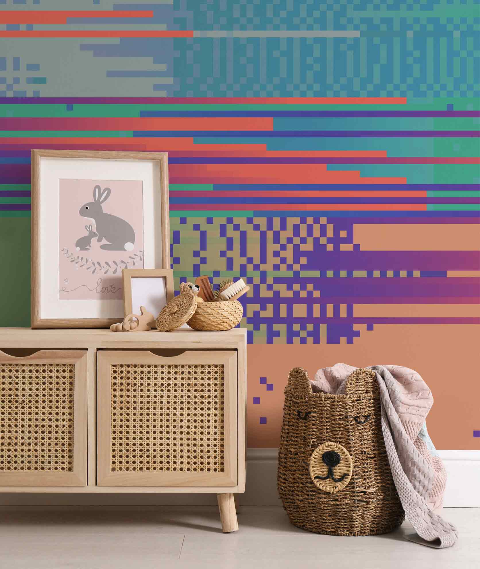 Pixel Art 09 Wall Mural