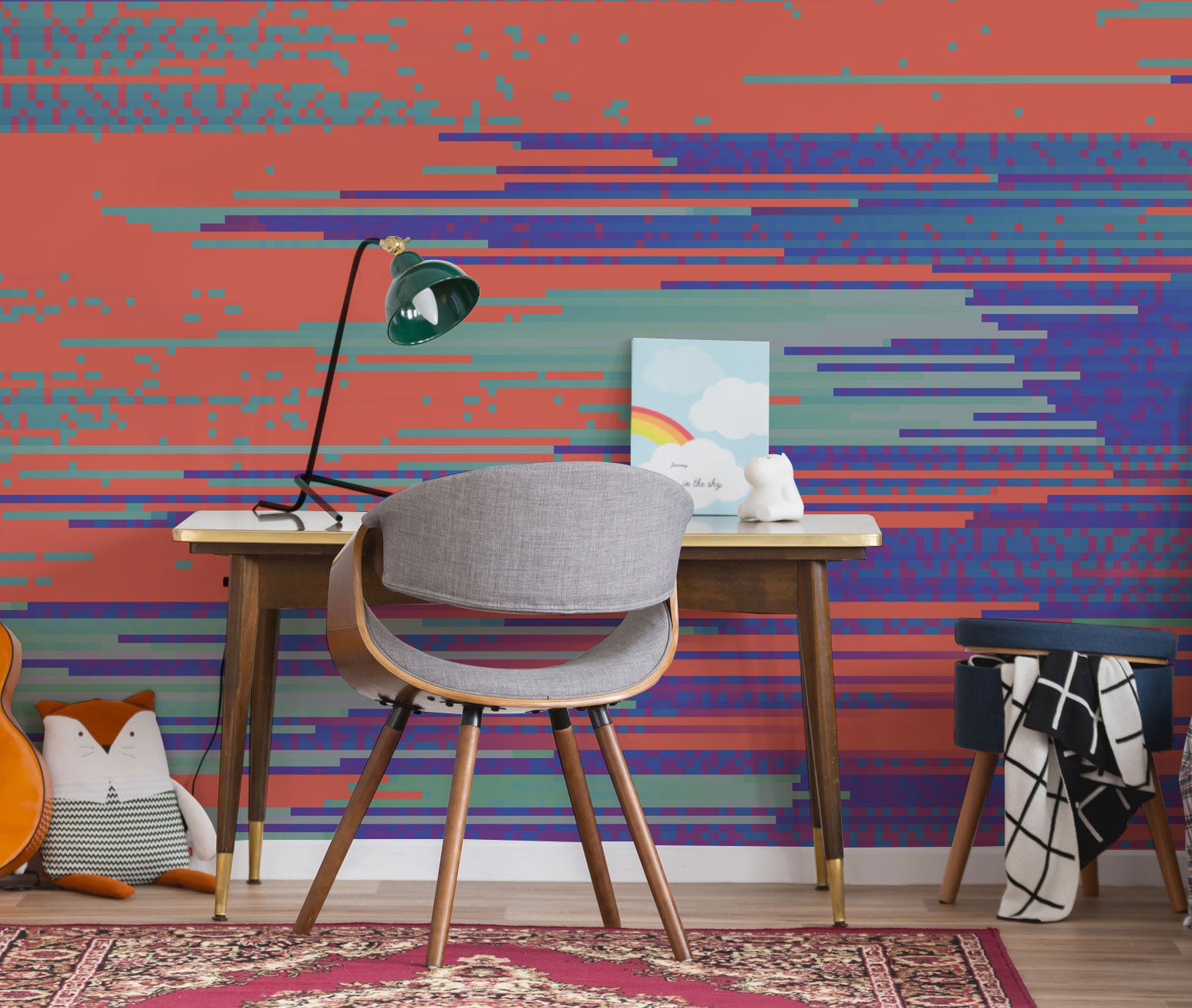 Pixel Art 11 Wall Mural