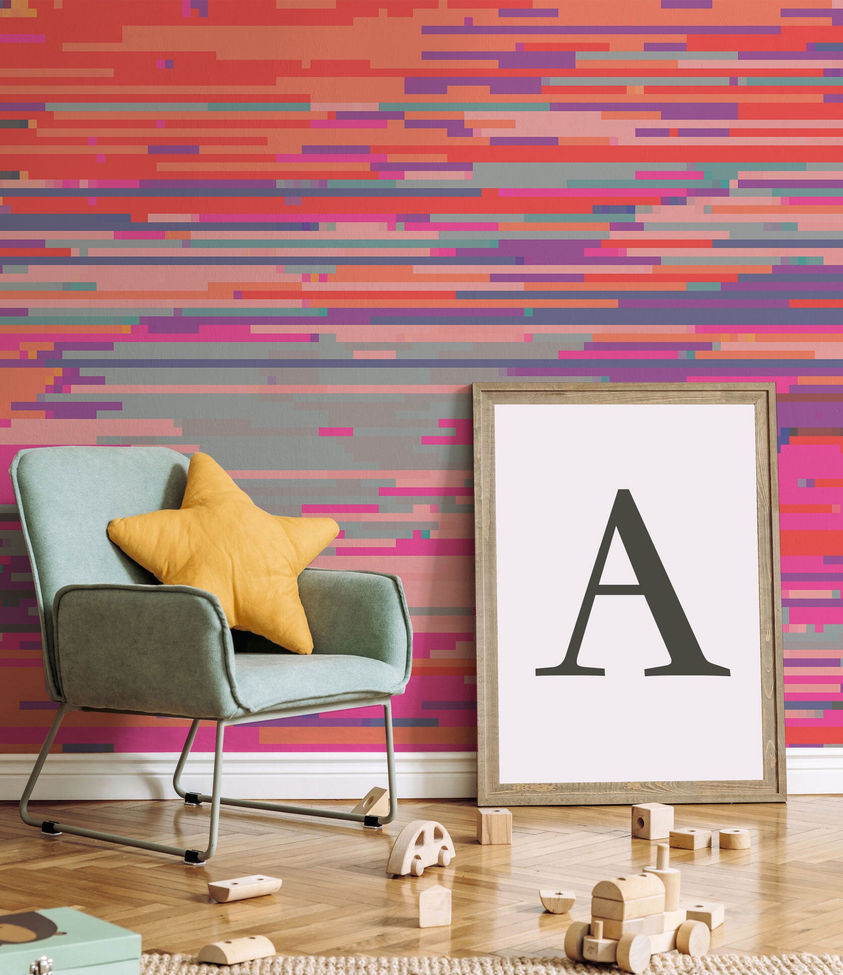 Pixel Art 07 Wall Mural