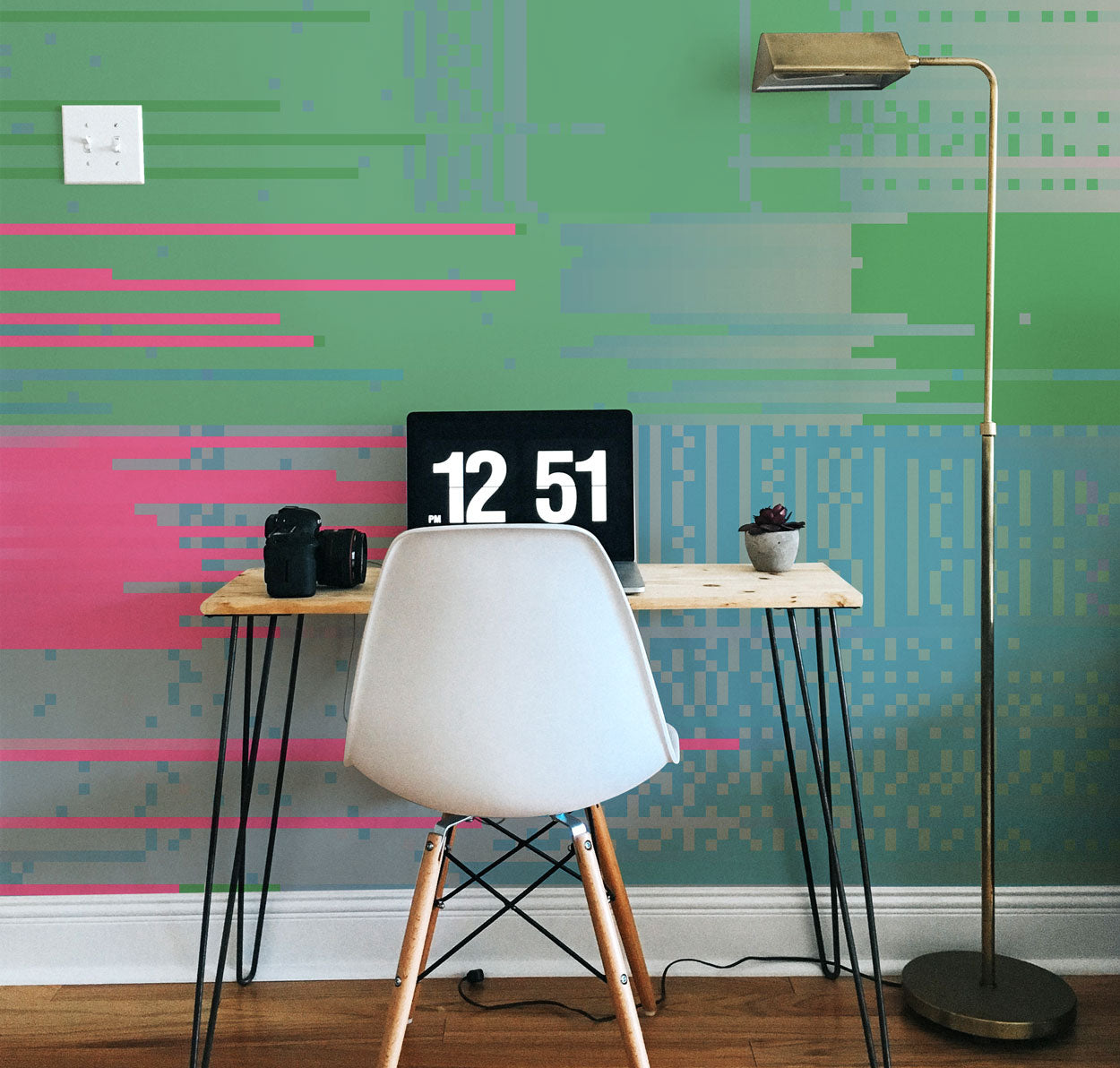 Pixel Art 12 Wall Mural