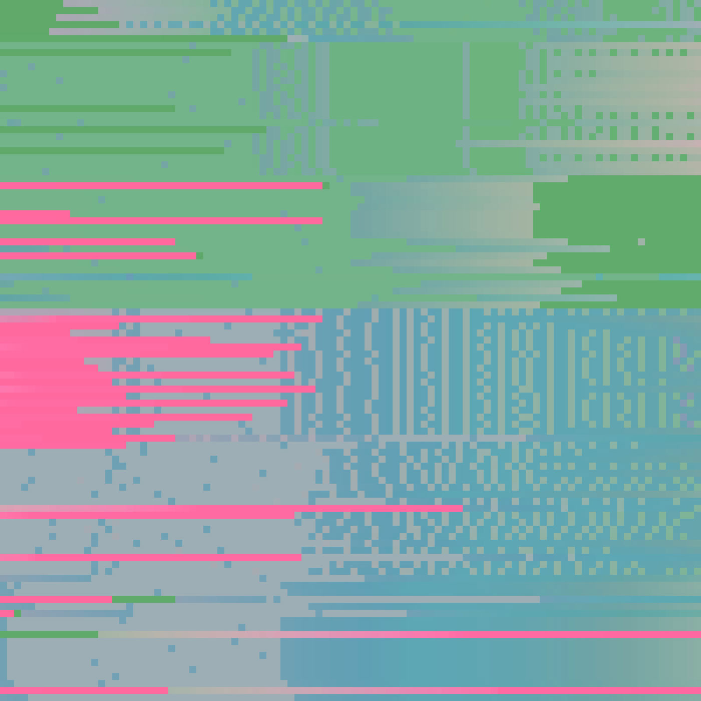 Pixel Art 12 Wall Mural