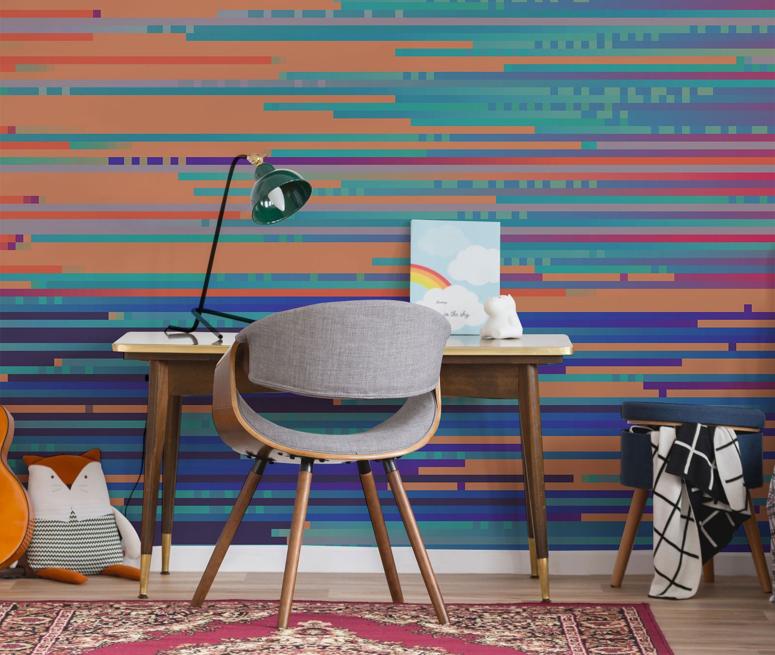 Pixel Art 14 Wall Mural