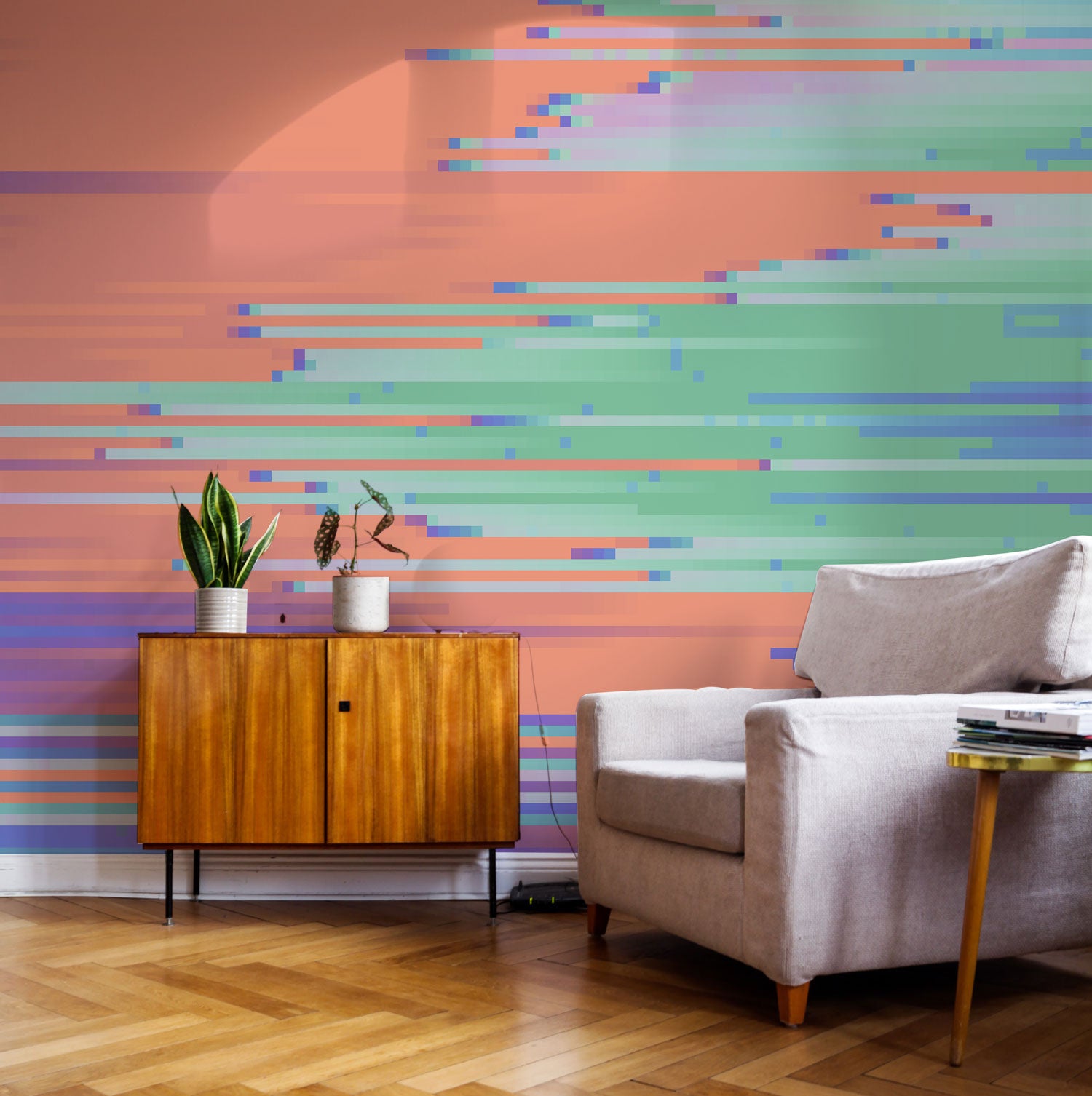 Pixel Art 15 Wall Mural