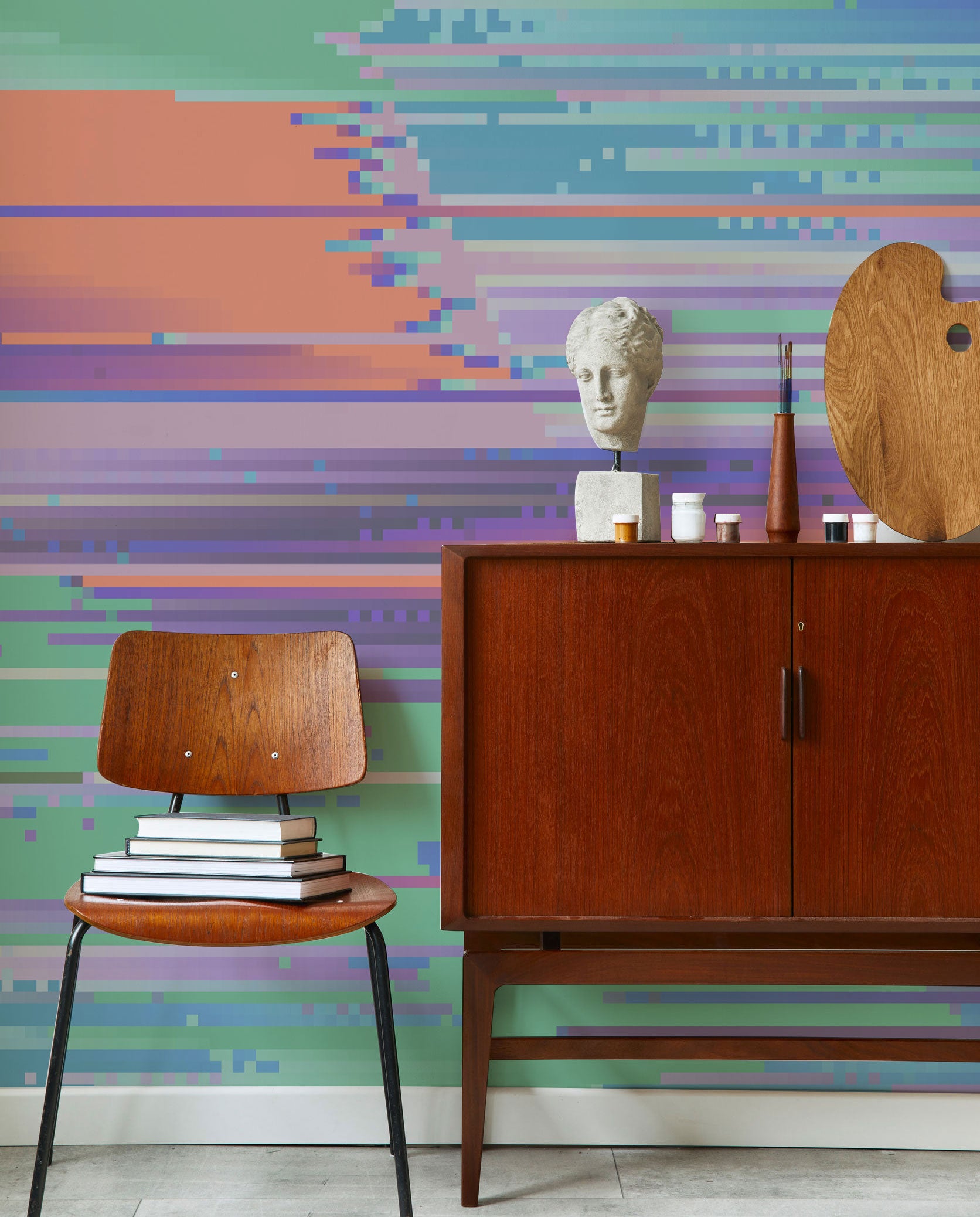 Pixel Art 18 Wall Mural