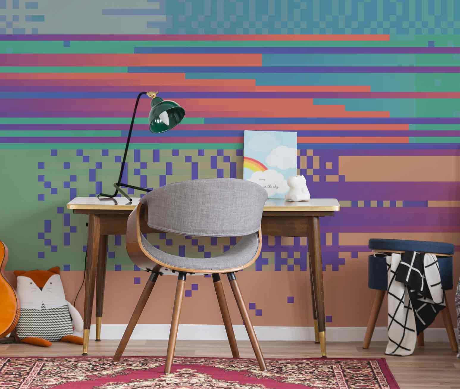 Pixel Art 09 Wall Mural