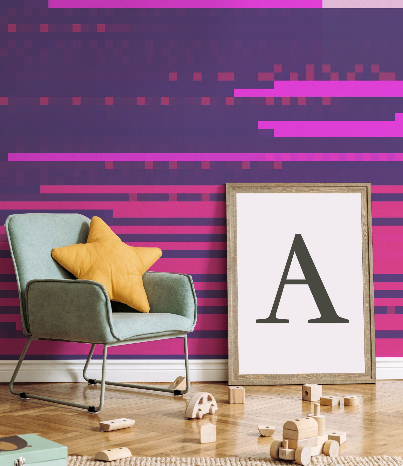 Pixel Art 08 Wall Mural